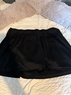 Champion Black Women's Athletic Skort with Built-In Shorts